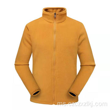 Jaket Fleece Tumbuh Kalis air ungu